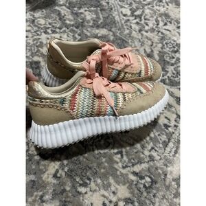 La Strada women's multicolor low-top platform shoes Size 8.5